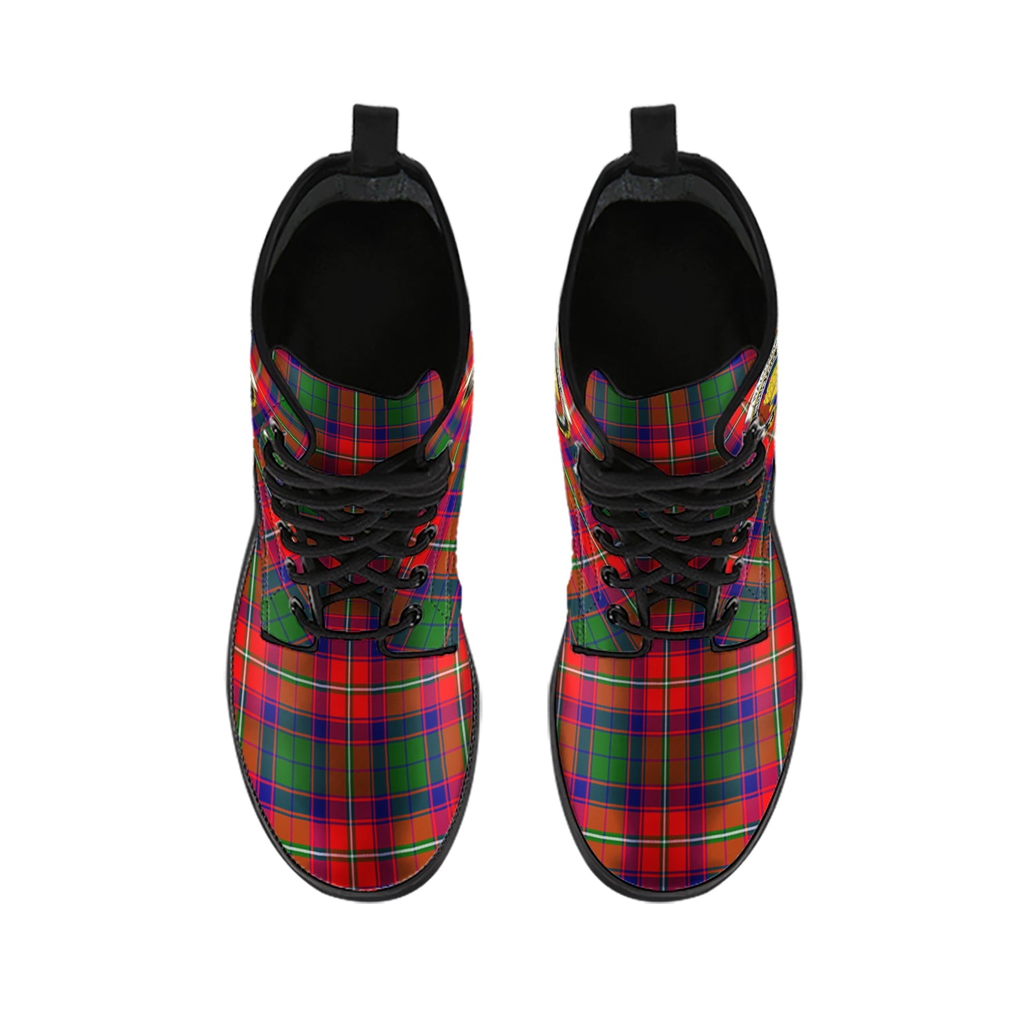 wauchope-tartan-leather-boots-with-family-crest