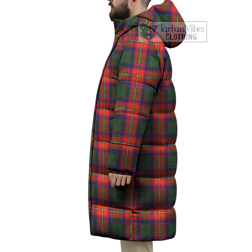 Tartan Vibes Clothing Wauchope Tartan Long Down Jacket