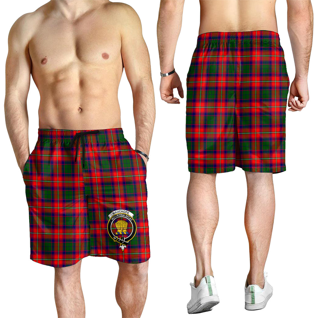 wauchope-tartan-mens-shorts-with-family-crest