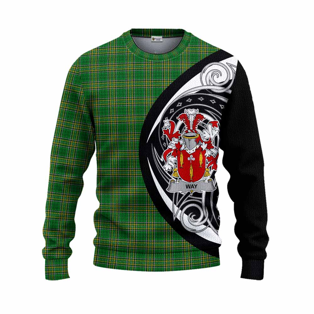 Way Irish Clan Knitted Sweater Celtic Circle Style Unisex - Tartan Vibes Clothing