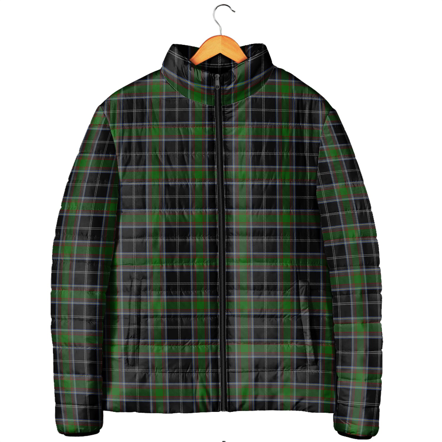 Webster Tartan Padded Jacket Men's Padded Jacket - Tartan Vibes Clothing