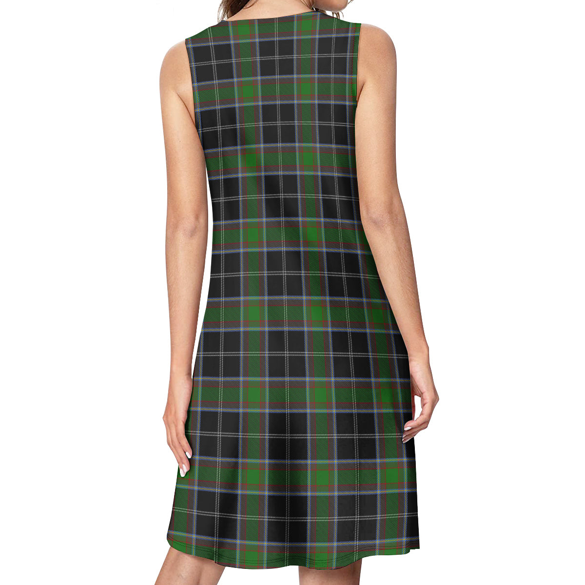 Webster Tartan Womens Casual Dresses - Tartanvibesclothing