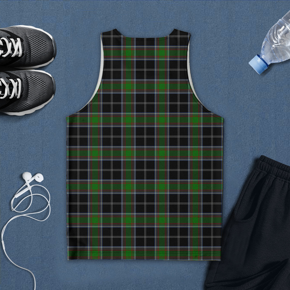 Webster Tartan Mens Tank Top - Tartan Vibes Clothing