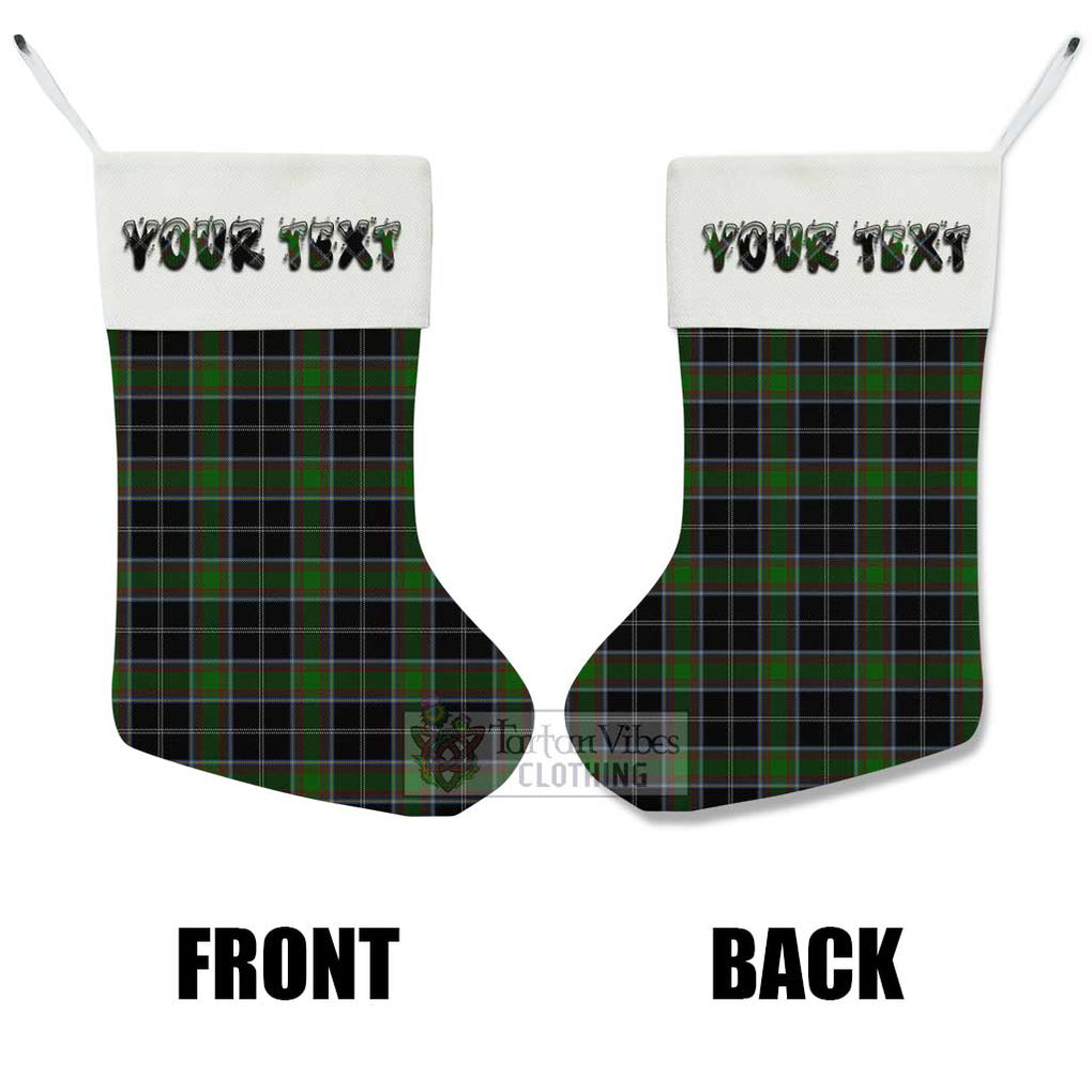 Tartan Vibes Clothing Webster Tartan Christmas Stocking with Personalized Text