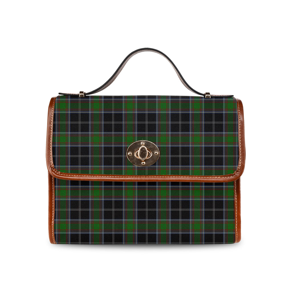 webster-tartan-leather-strap-waterproof-canvas-bag