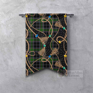 Webster Scottish Tartan Twisted Ropes Stylized Gonfalon Fishtail - Tartan Vibes Clothing