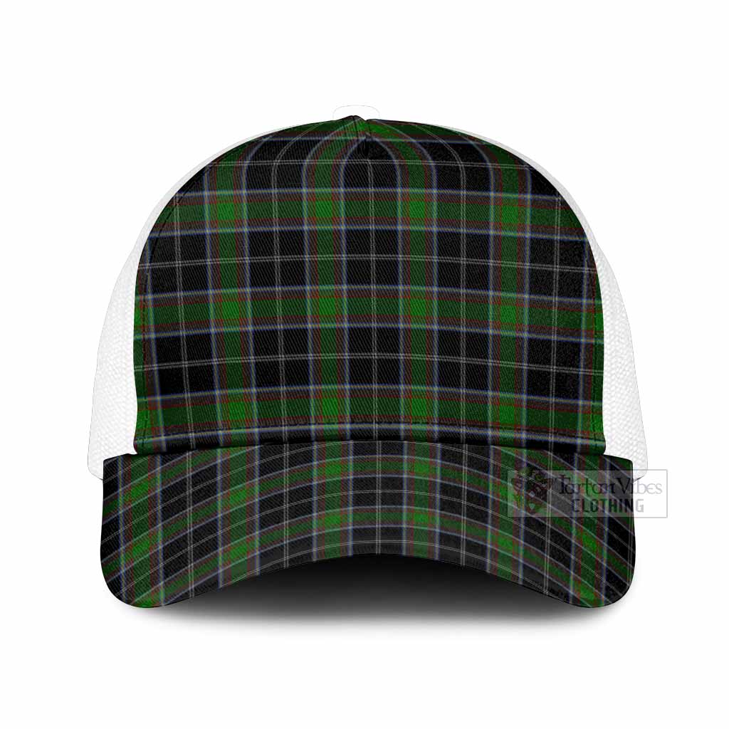 Webster Tartan Mesh Trucker Cap One Size (Adjustable) White - Tartan Vibes Clothing