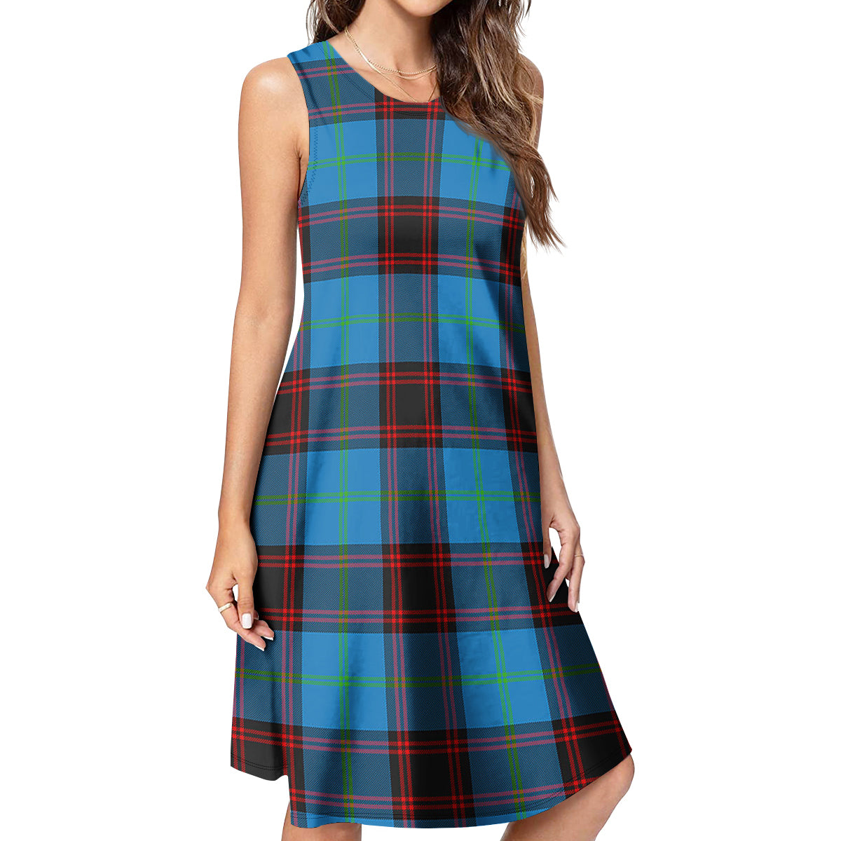 Wedderburn Tartan Womens Casual Dresses - Tartanvibesclothing