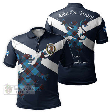 Wedderburn Tartan Lion Rampant Polo Shirt Proudly Display Your Heritage with Alba Gu Brath and Clan Name