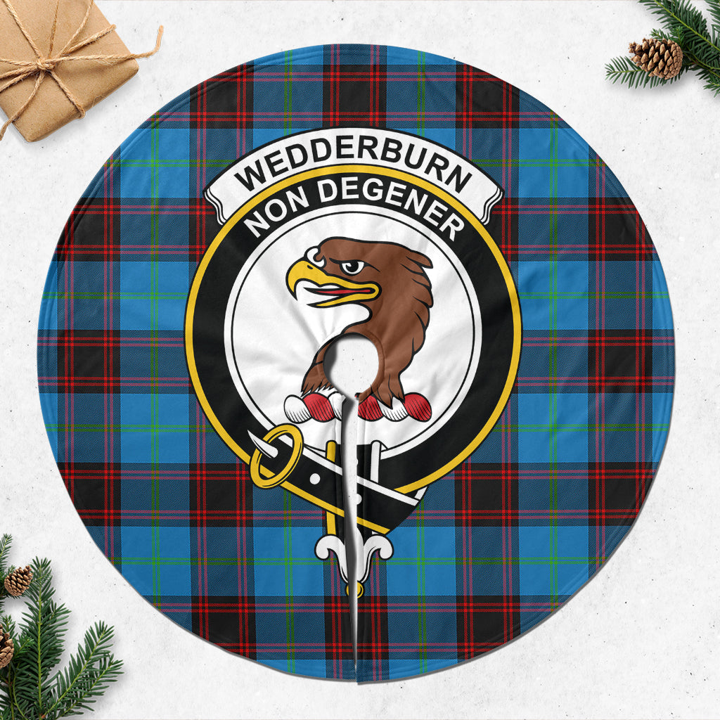 wedderburn-tartan-christmas-tree-skirt-with-family-crest