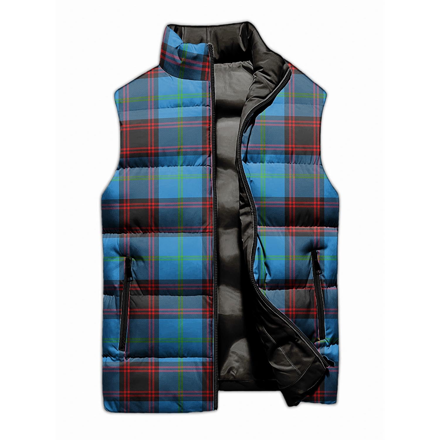 Wedderburn Tartan Sleeveless Puffer Jacket - Tartanvibesclothing