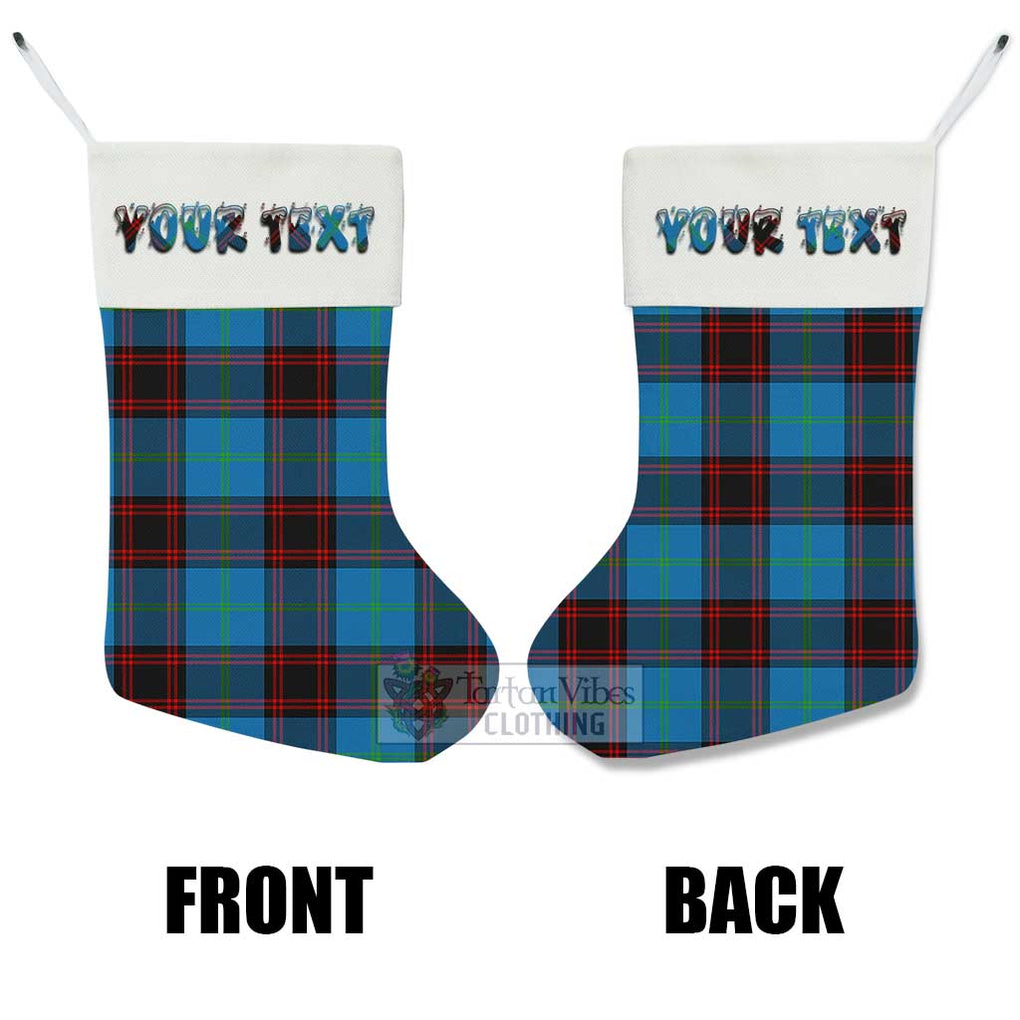 Tartan Vibes Clothing Wedderburn Tartan Christmas Stocking with Personalized Text