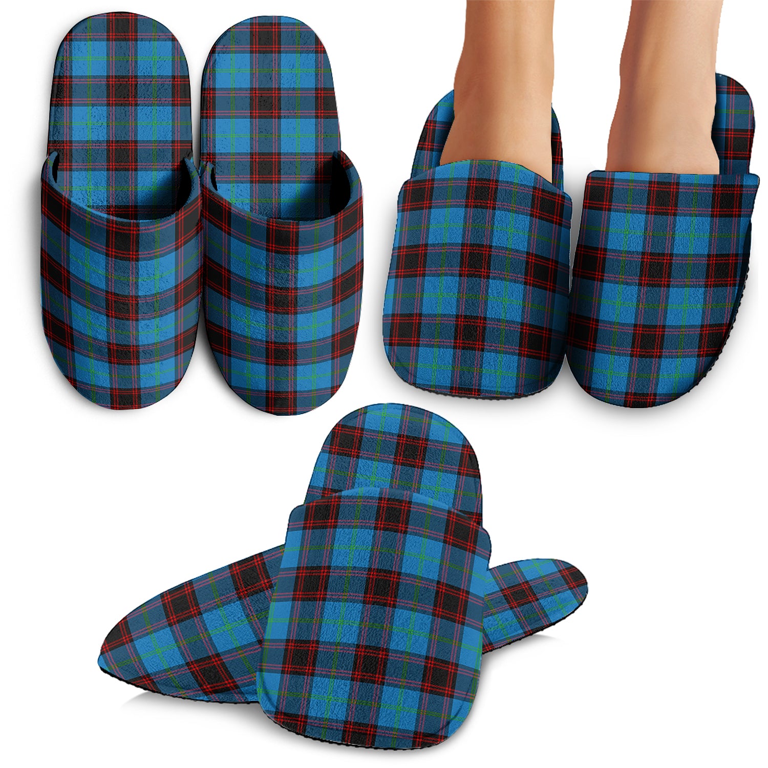 Wedderburn Tartan Home Slippers - Tartanvibesclothing Shop