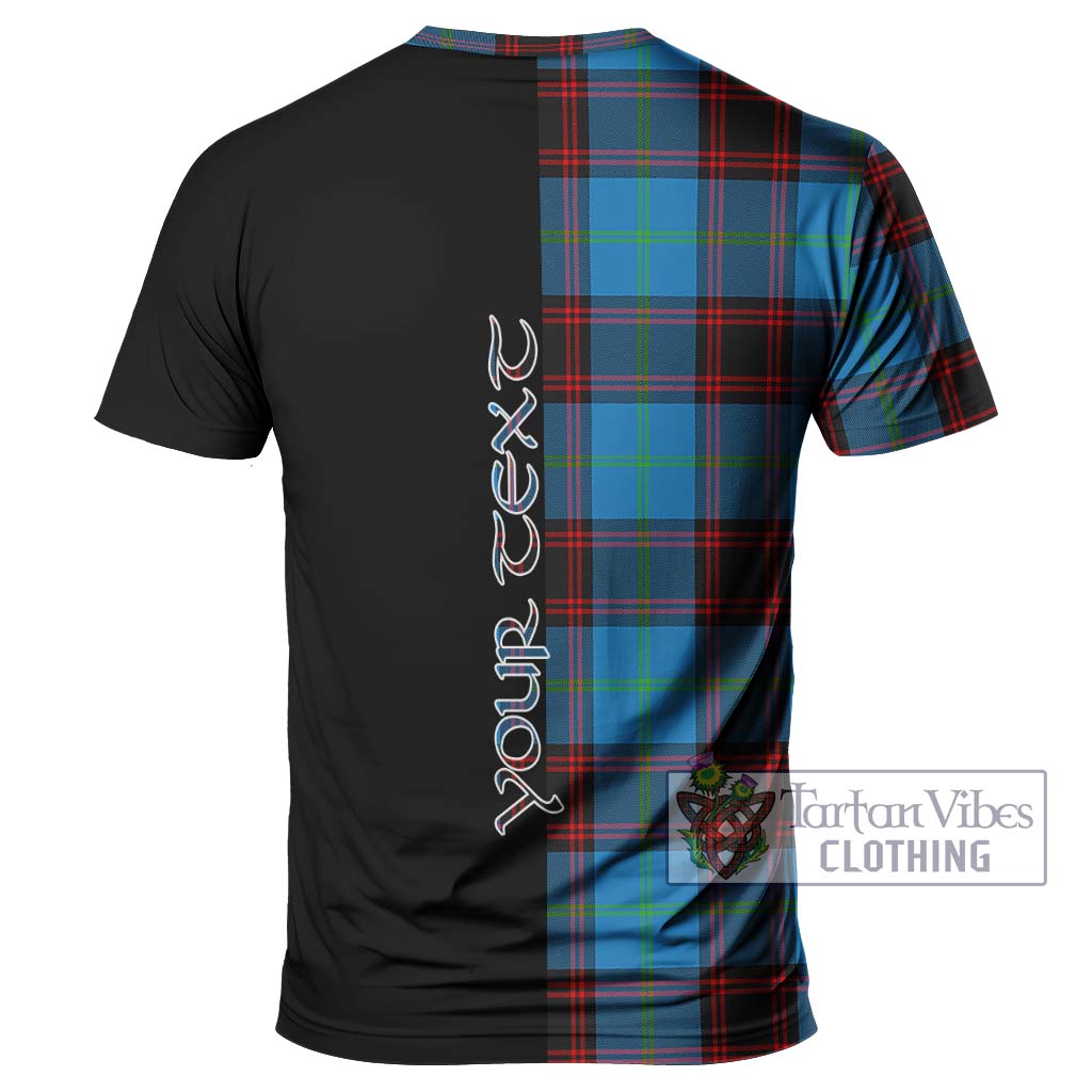 Tartan Vibes Clothing Wedderburn Tartan T-Shirt with Family Crest and Half Of Me Style