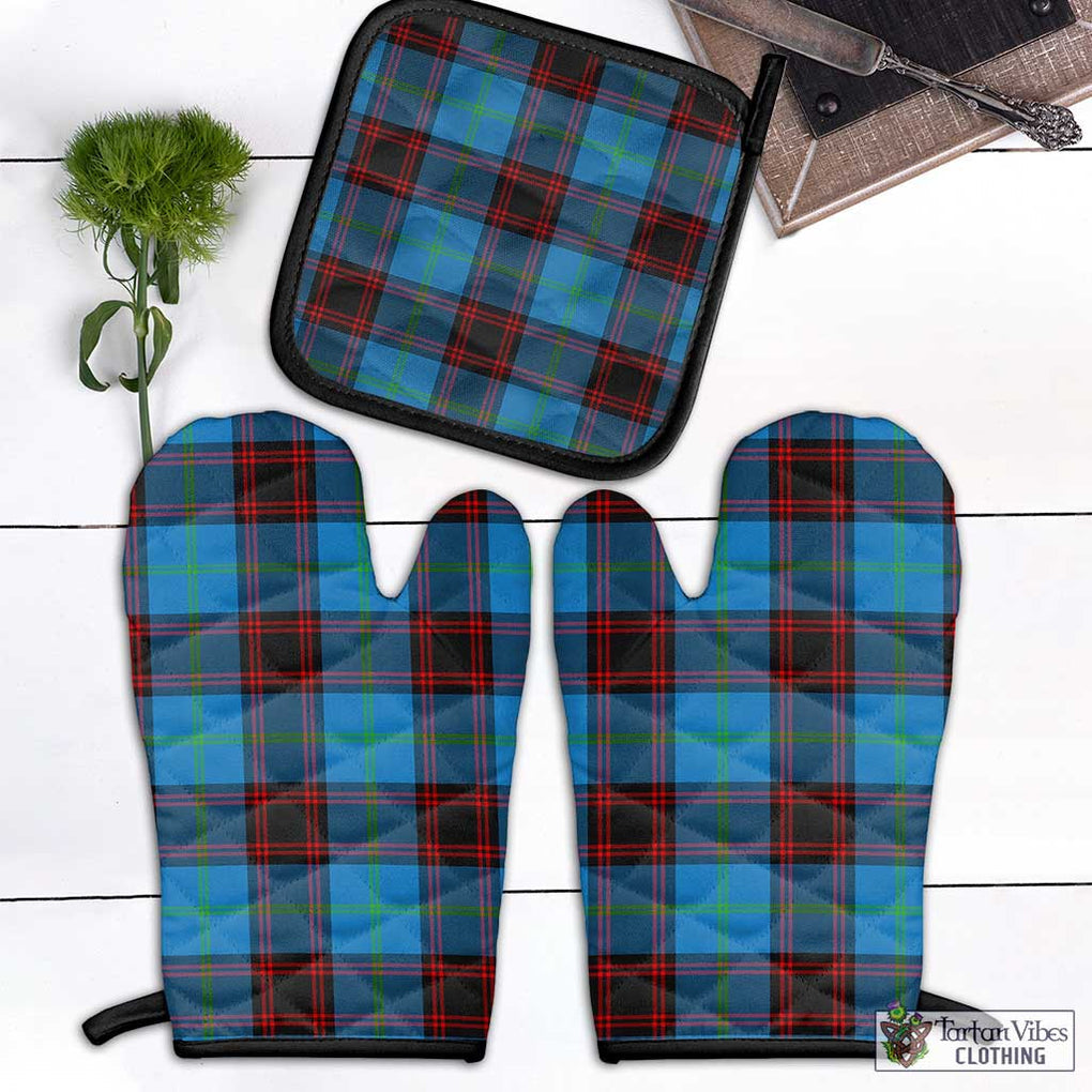 Wedderburn Tartan Combo Oven Mitt & Pot-Holder Black - Tartan Vibes Clothing