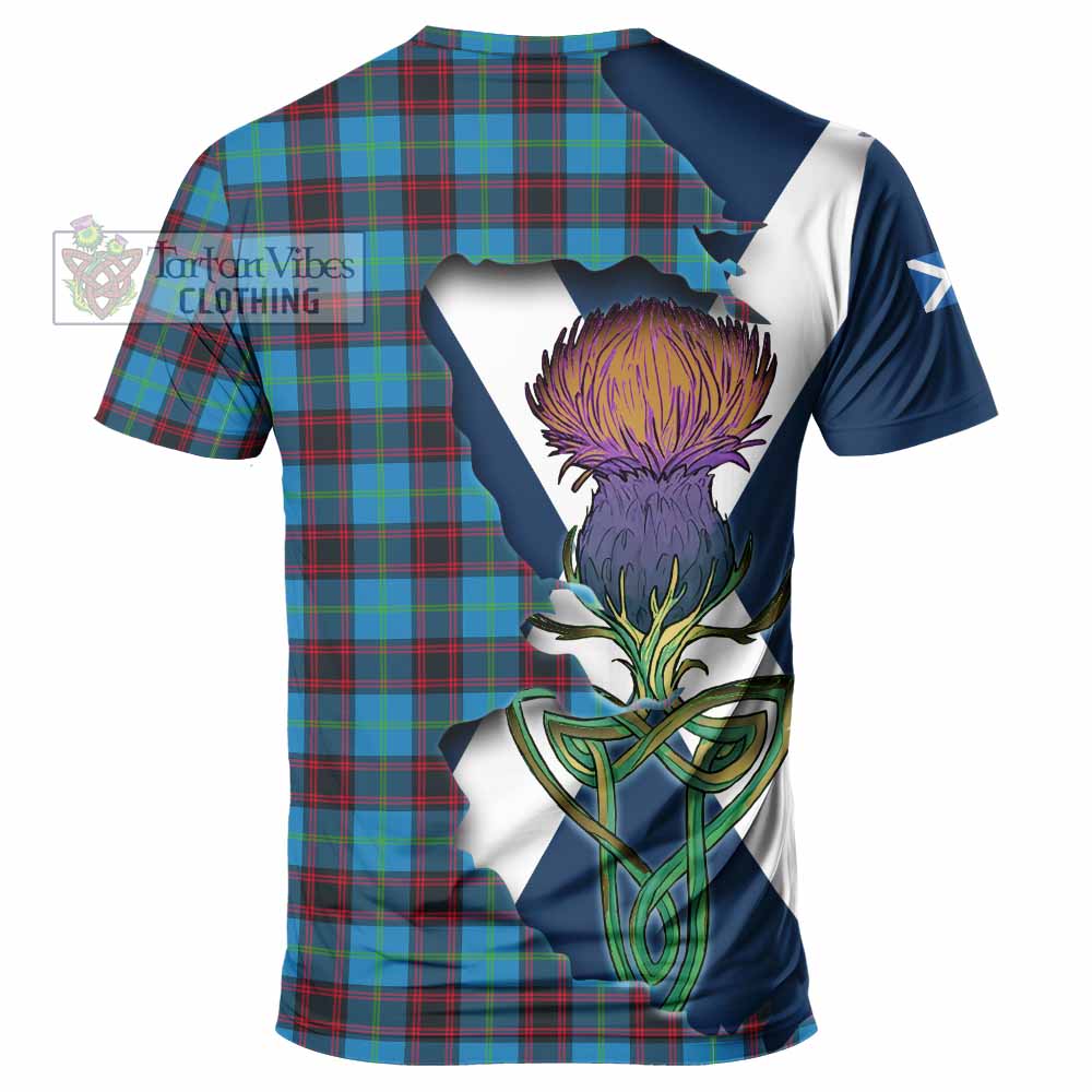 Wedderburn Tartan Family Crest T-Shirt Scottish Thistle Celtic Inspired - Tartan Vibes Clothing
