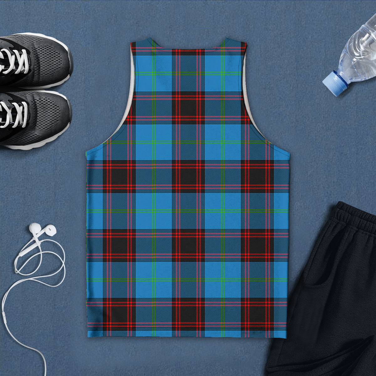 Wedderburn Tartan Mens Tank Top - Tartan Vibes Clothing