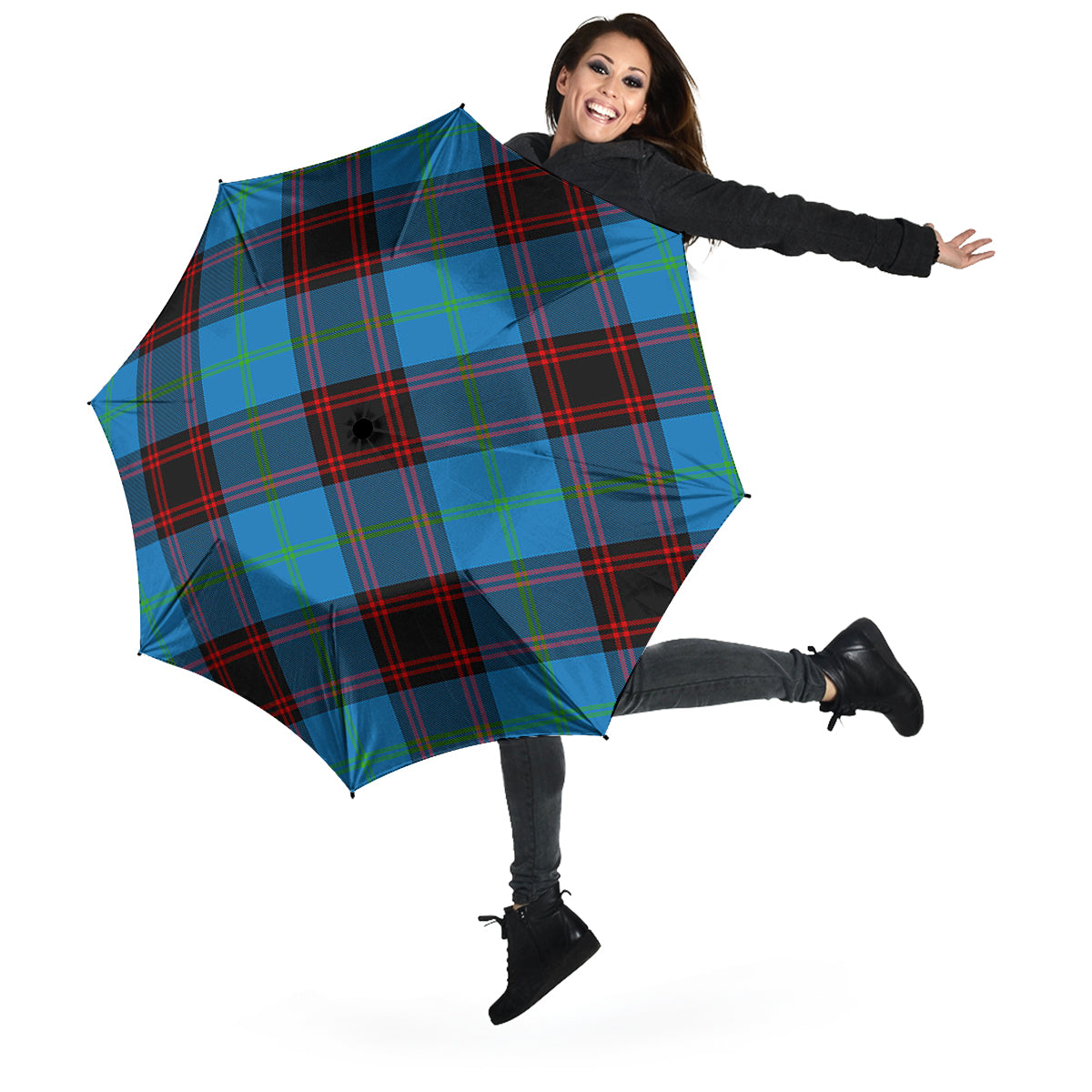 Wedderburn Tartan Umbrella - Tartanvibesclothing