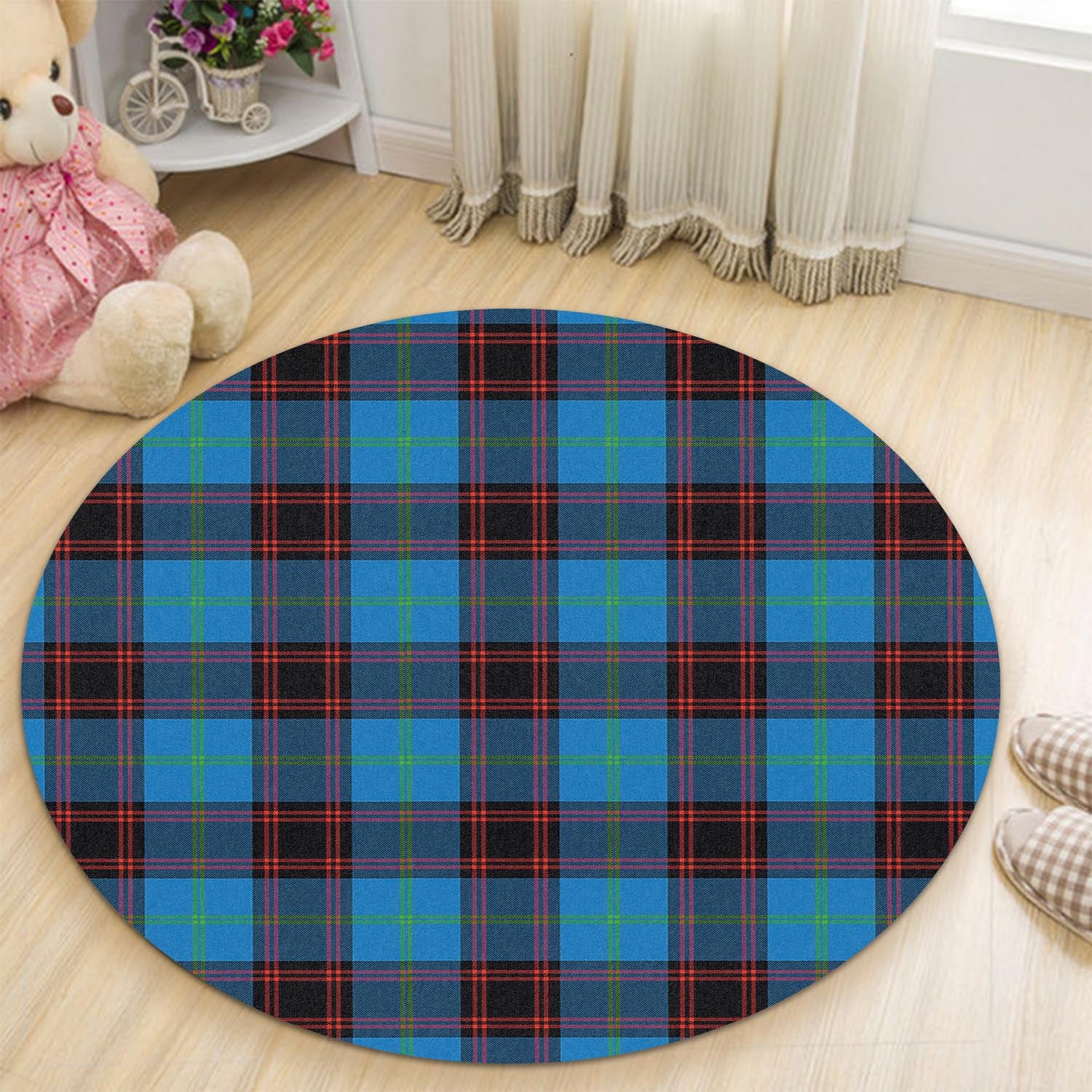 wedderburn-tartan-round-rug