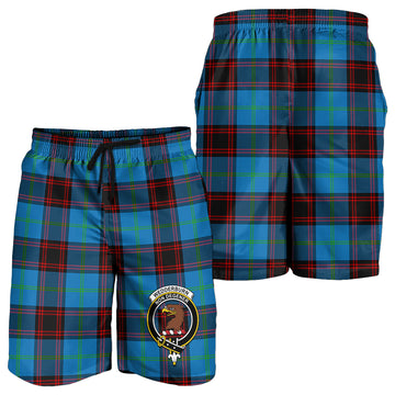 Wedderburn Tartan Mens Shorts with Family Crest