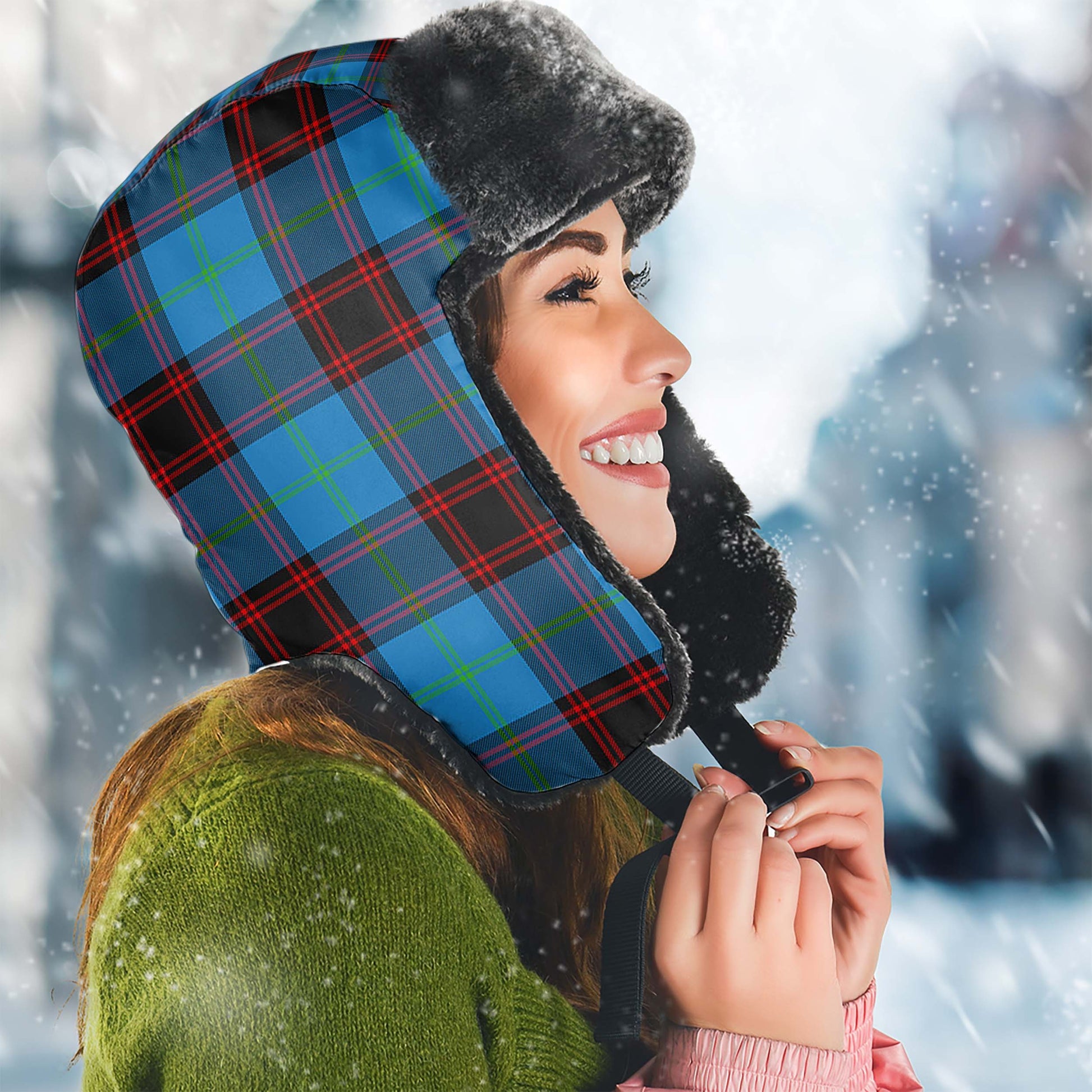 Wedderburn Tartan Winter Trapper Hat - Tartanvibesclothing