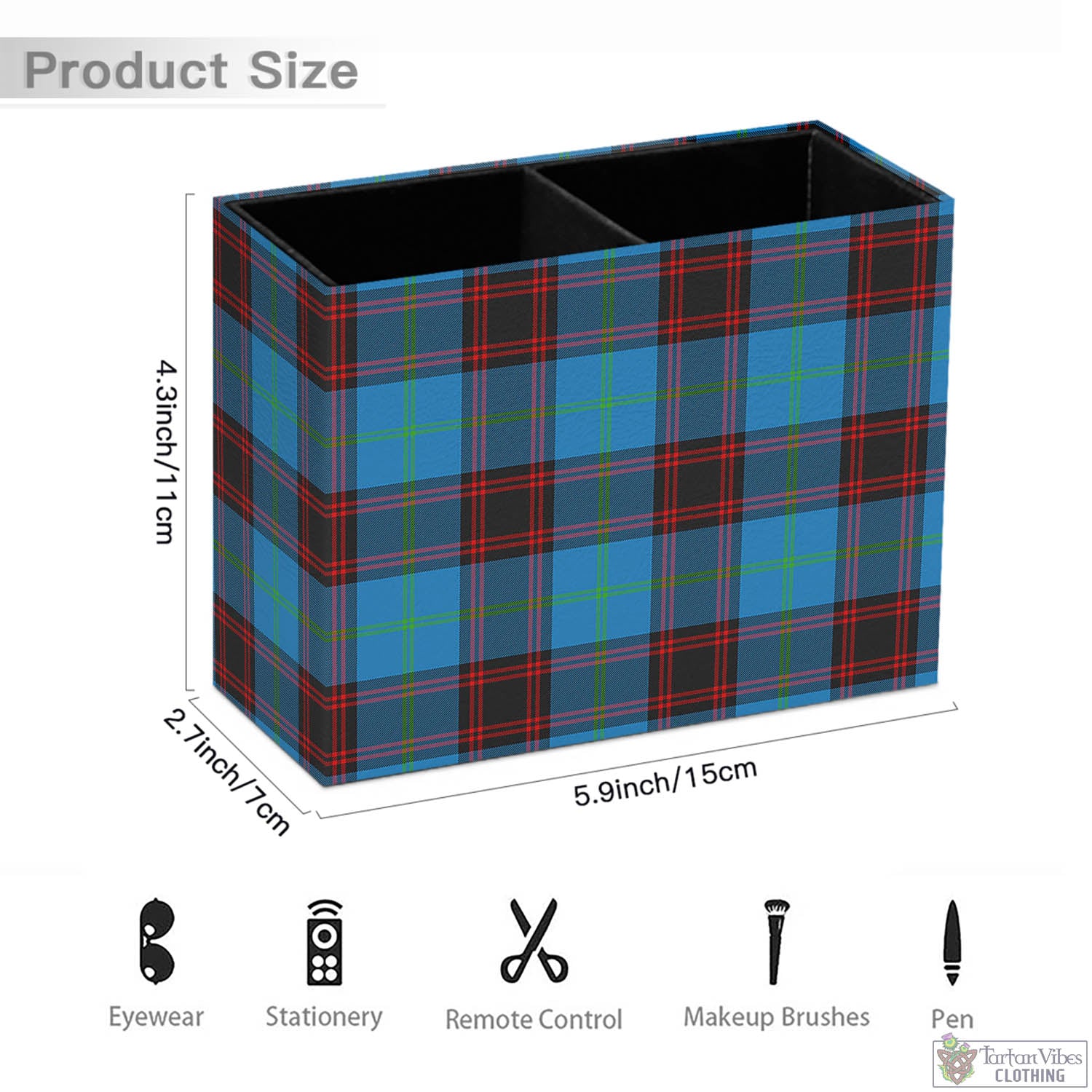 Tartan Vibes Clothing Wedderburn Tartan Pen Holder