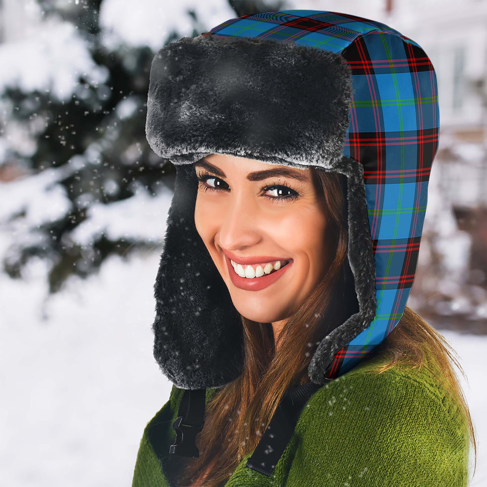 Wedderburn Tartan Winter Trapper Hat - Tartanvibesclothing