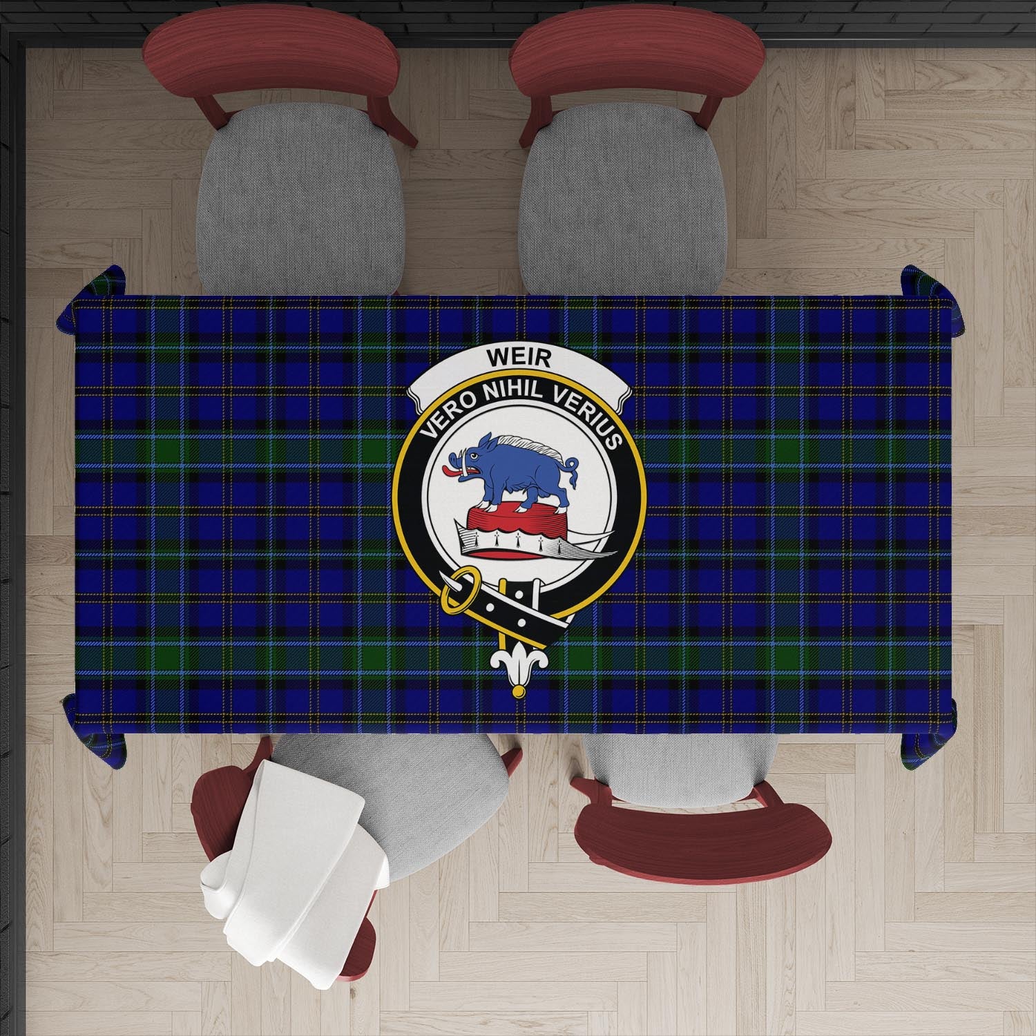 weir-tatan-tablecloth-with-family-crest