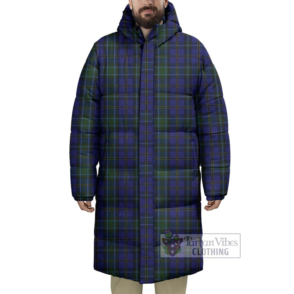 Tartan Vibes Clothing Weir Tartan Long Down Jacket