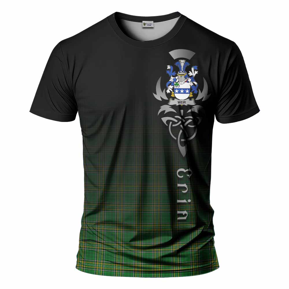 Weir Irish Clan T-Shirt with Coat of Arms Erin Go Bragh Celtic Inspired Kid's Shirt - Tartan Vibes Clothing