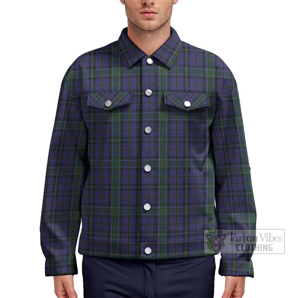 Tartan Vibes Clothing Weir Tartan Unisex Lapel Cotton Jacket