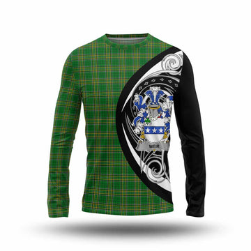 Weir Irish Clan Long Sleeve T-Shirt Celtic Circle Style Unisex - Tartan Vibes Clothing