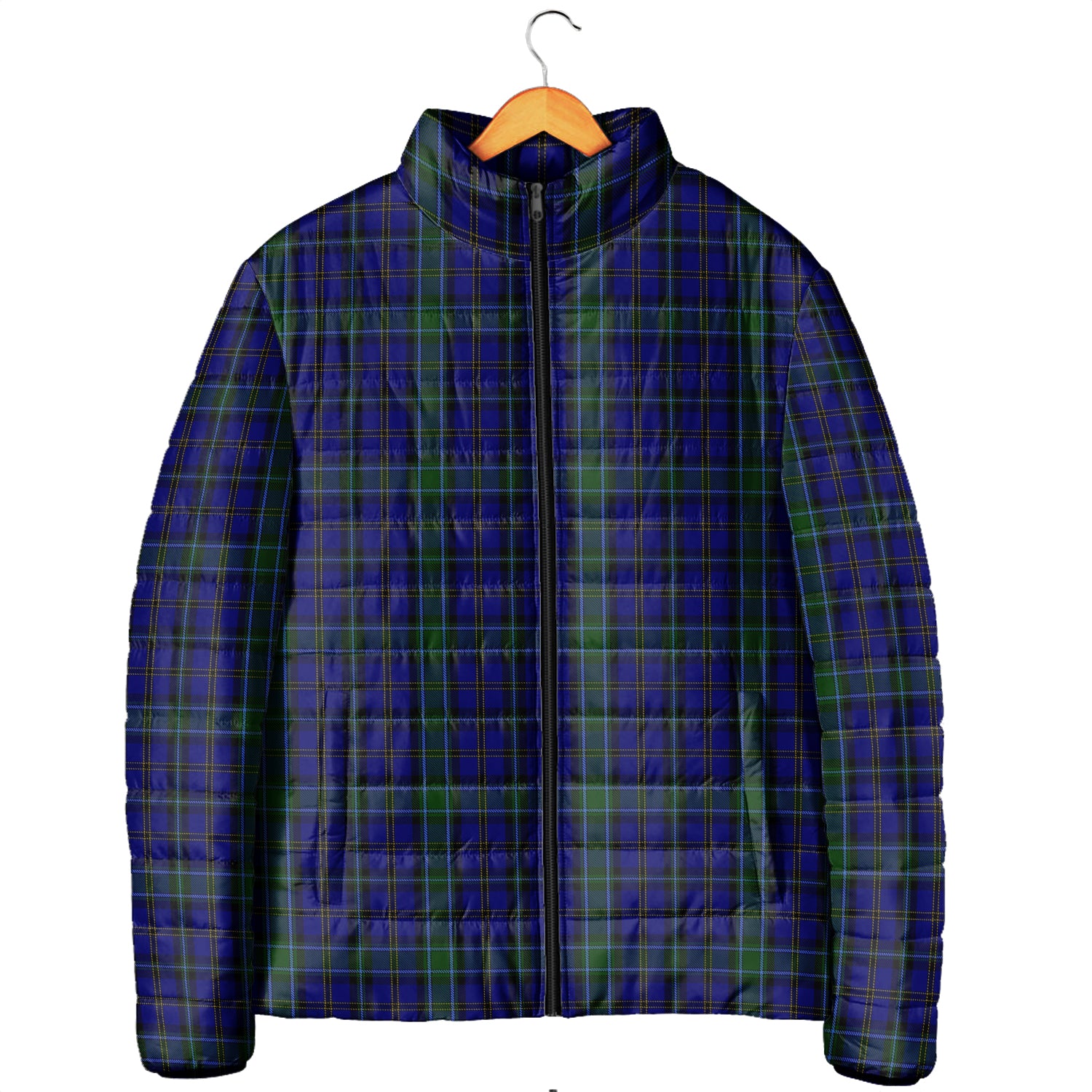 weir-tartan-padded-jacket