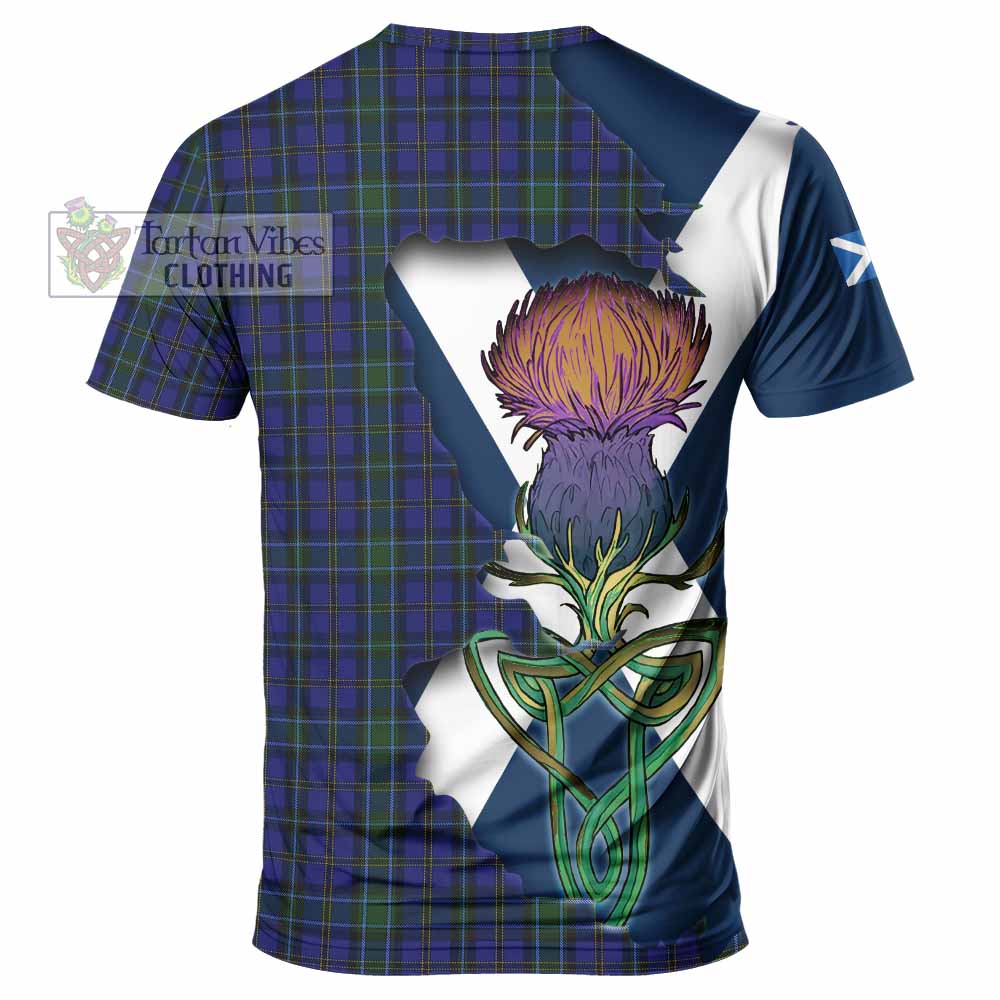 Weir Tartan Family Crest T-Shirt Scottish Thistle Celtic Inspired - Tartan Vibes Clothing