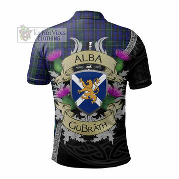 Weir Tartan Family Crest Polo Shirt Lion Rampant Royal Thistle Shield Celtic Inspired - Tartan Vibes Clothing