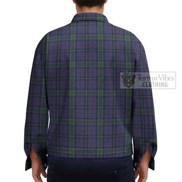 Weir Tartan Unisex Lapel Cotton Jacket