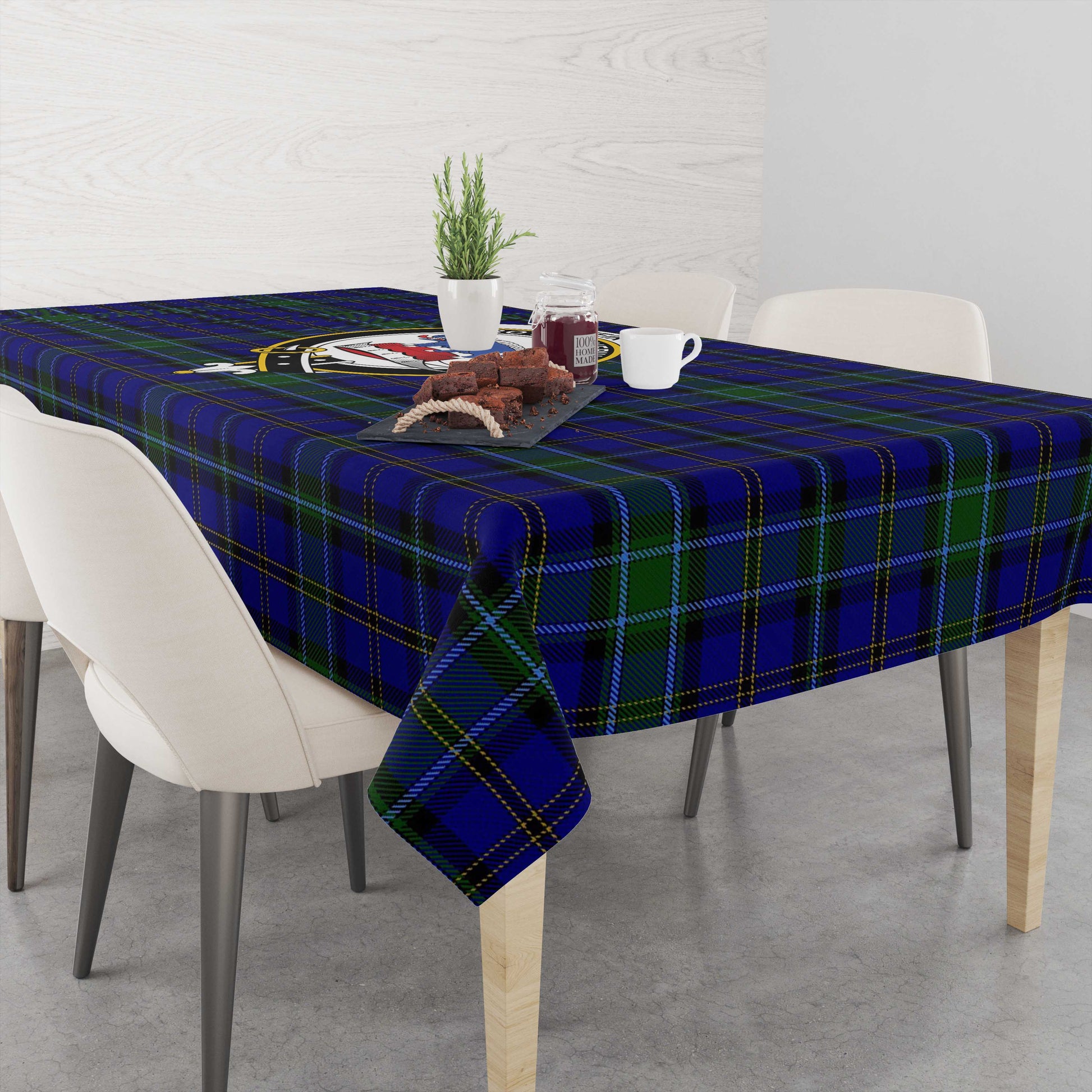 weir-tatan-tablecloth-with-family-crest