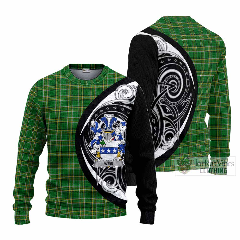 Weir Irish Clan Knitted Sweater Celtic Circle Style - Tartan Vibes Clothing