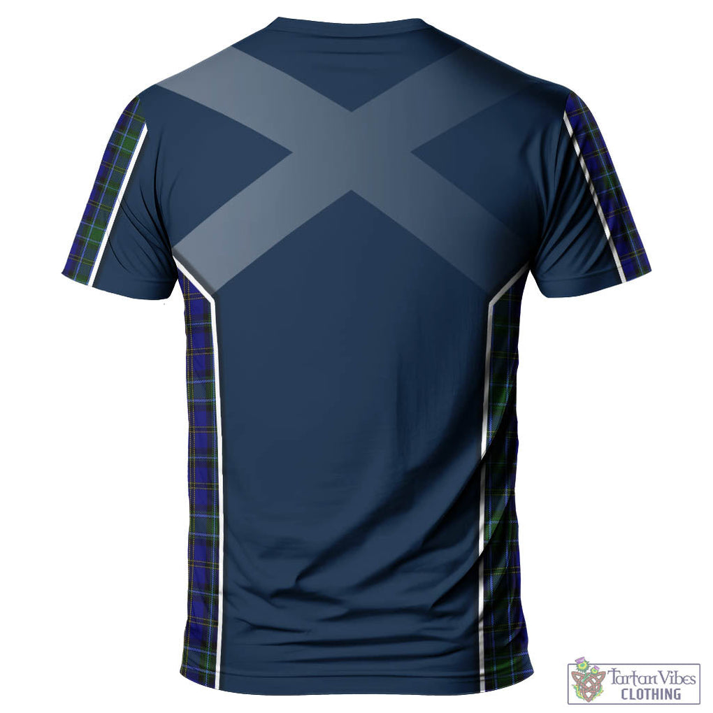 Tartan Vibes Clothing Weir Tartan T-Shirt with Family Crest and Lion Rampant Vibes Sport Style