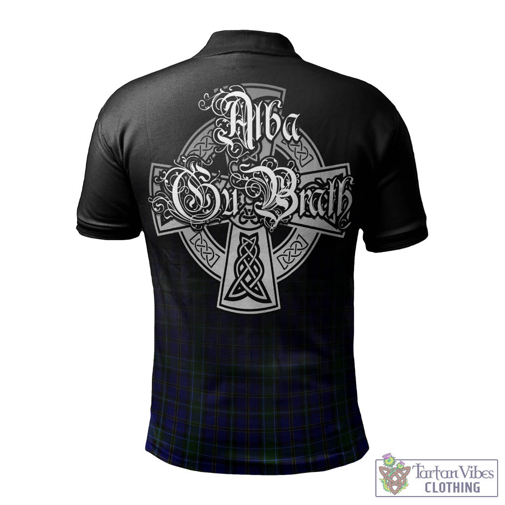 Tartan Vibes Clothing Weir Tartan Polo Shirt Featuring Alba Gu Brath Family Crest Celtic Inspired