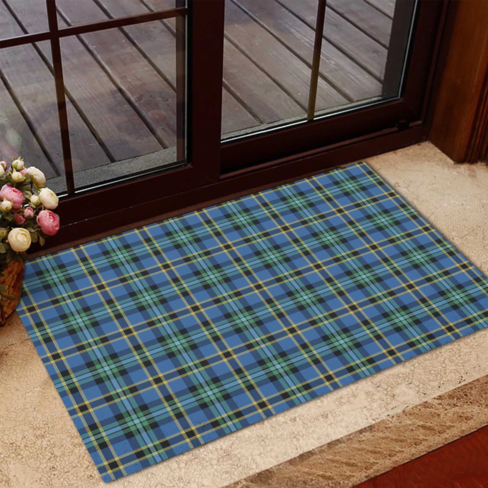 Weir Ancient Tartan Door Mat - Tartanvibesclothing Shop