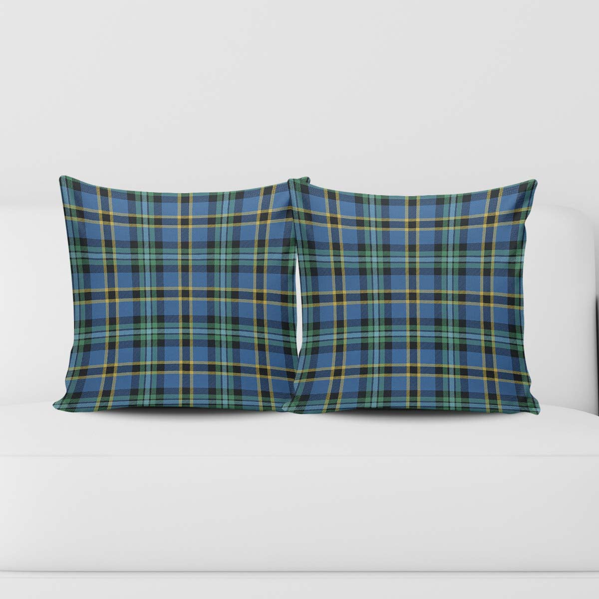 Weir Ancient Tartan Pillow Cover Square Pillow Cover - Tartanvibesclothing