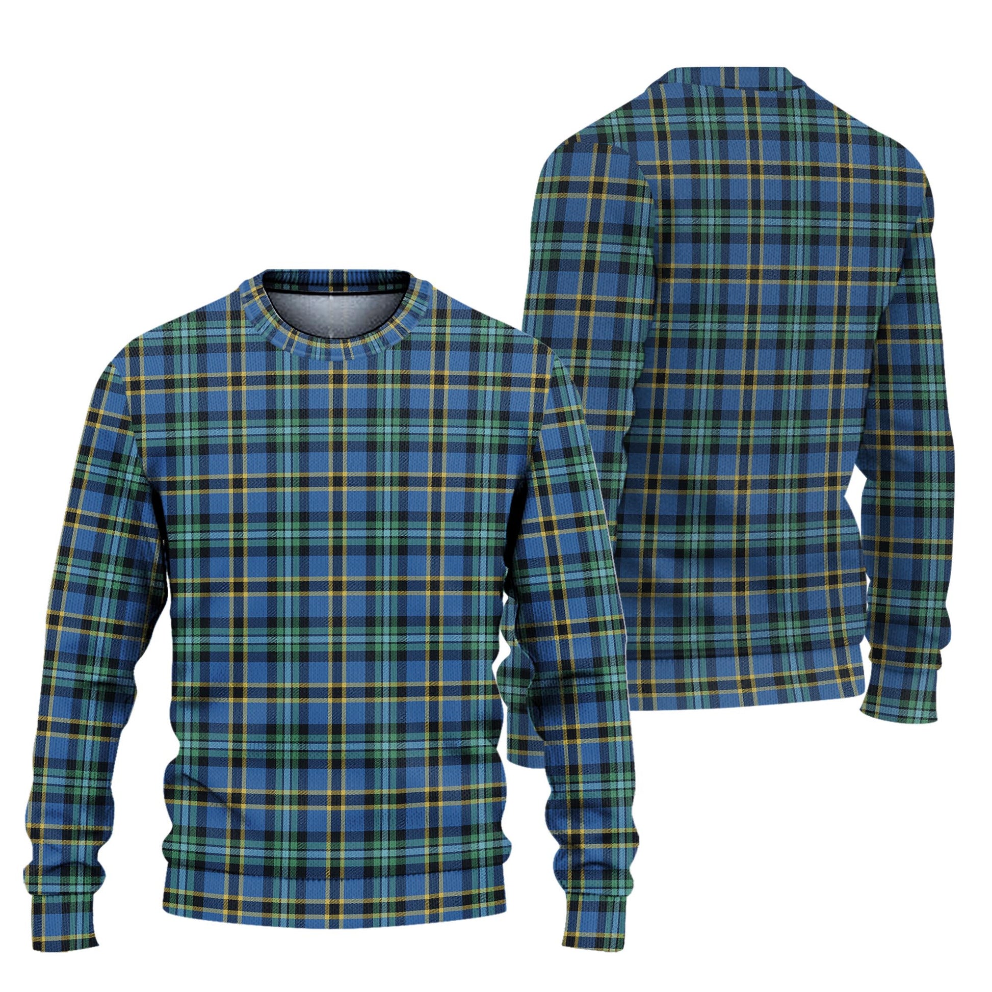 Weir Ancient Tartan Knitted Sweater Unisex - Tartanvibesclothing