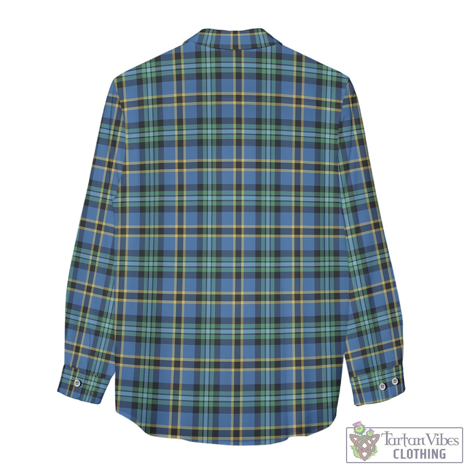 Tartan Vibes Clothing Weir Ancient Tartan Womens Casual Shirt with Family Crest