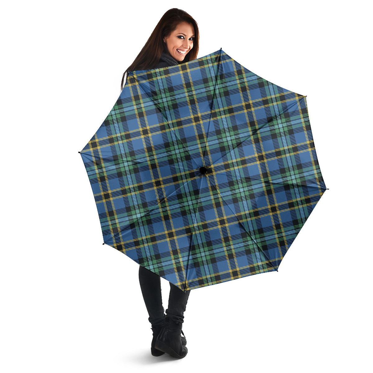 Weir Ancient Tartan Umbrella - Tartanvibesclothing