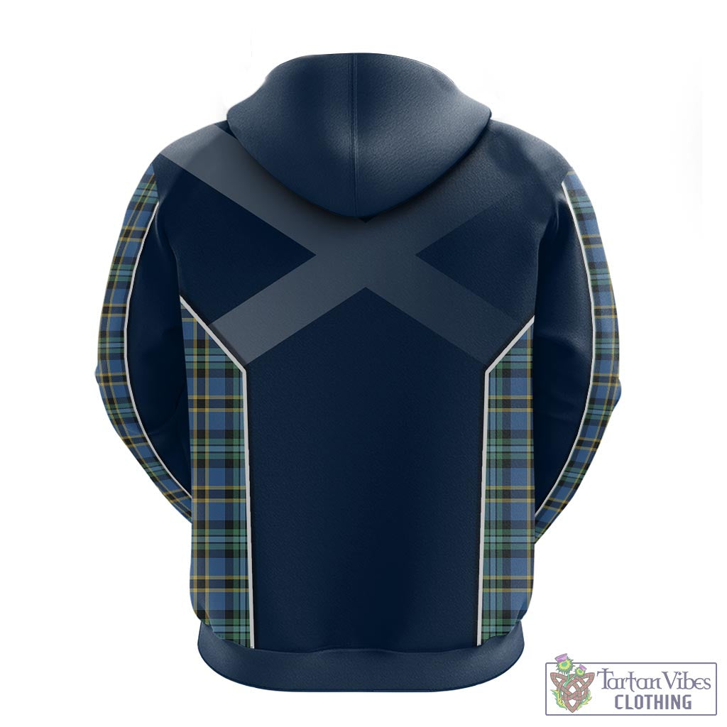 Tartan Vibes Clothing Weir Ancient Tartan Hoodie with Family Crest and Lion Rampant Vibes Sport Style