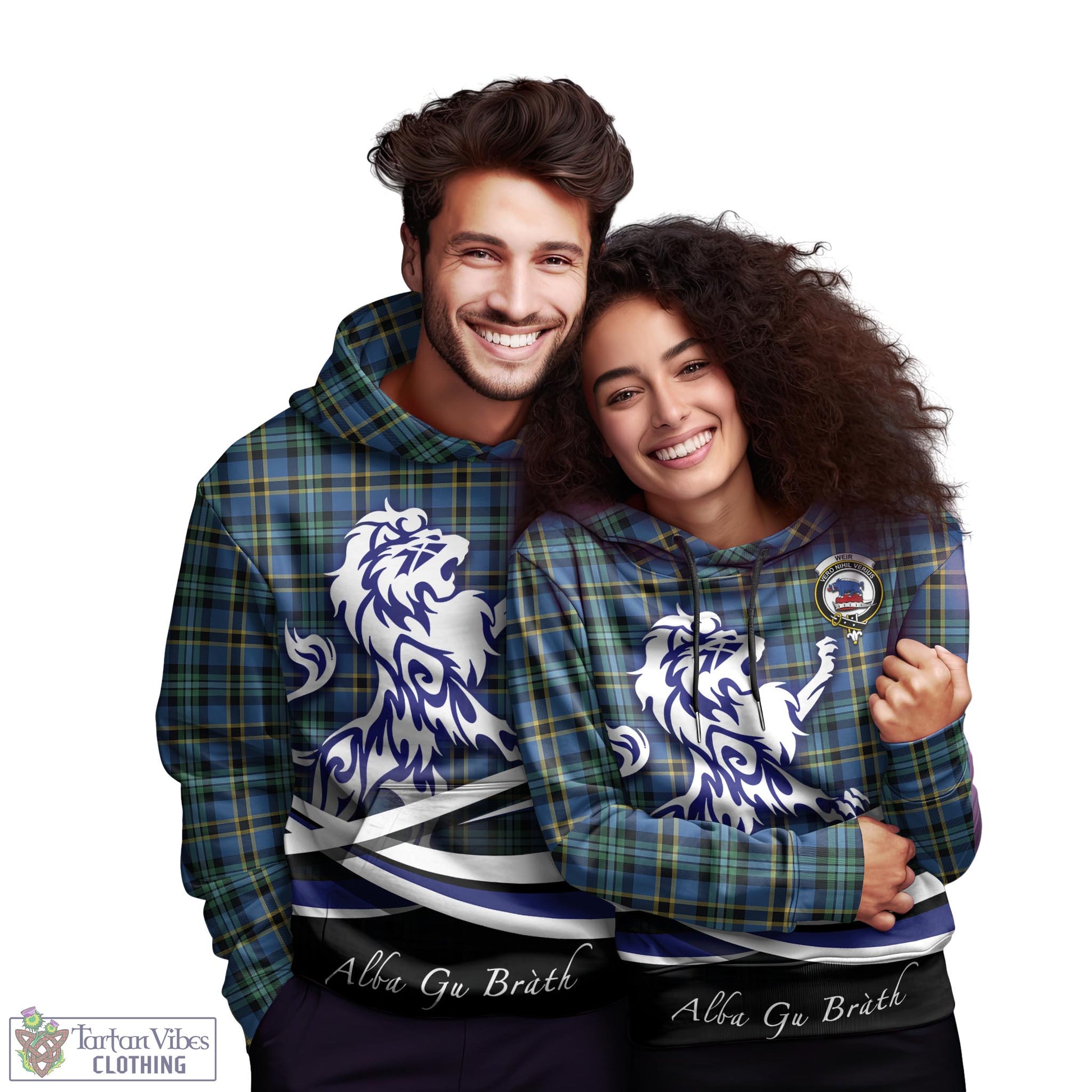 weir-ancient-tartan-hoodie-with-alba-gu-brath-regal-lion-emblem