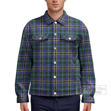 Weir Modern Tartan Unisex Lapel Cotton Jacket