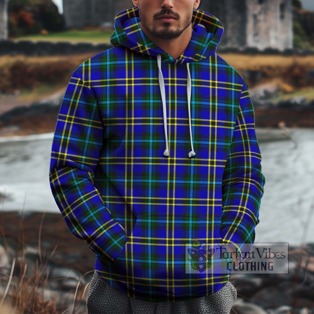 Tartan Vibes Clothing Weir Modern Tartan Cotton Hoodie