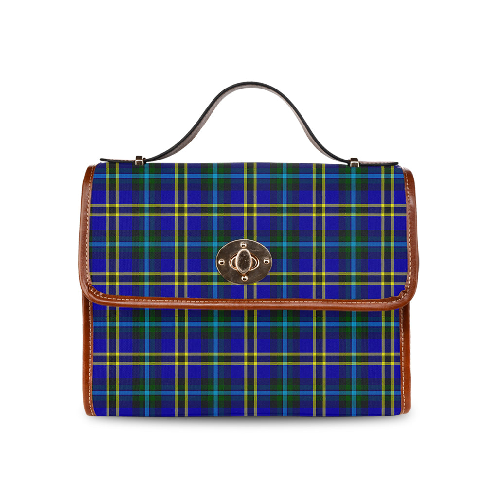 weir-modern-tartan-leather-strap-waterproof-canvas-bag